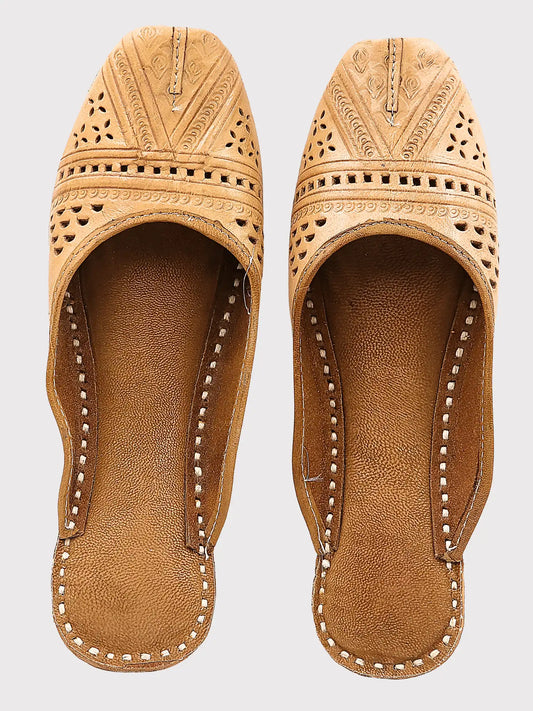 Taarnoor Rustic Leather Slipper