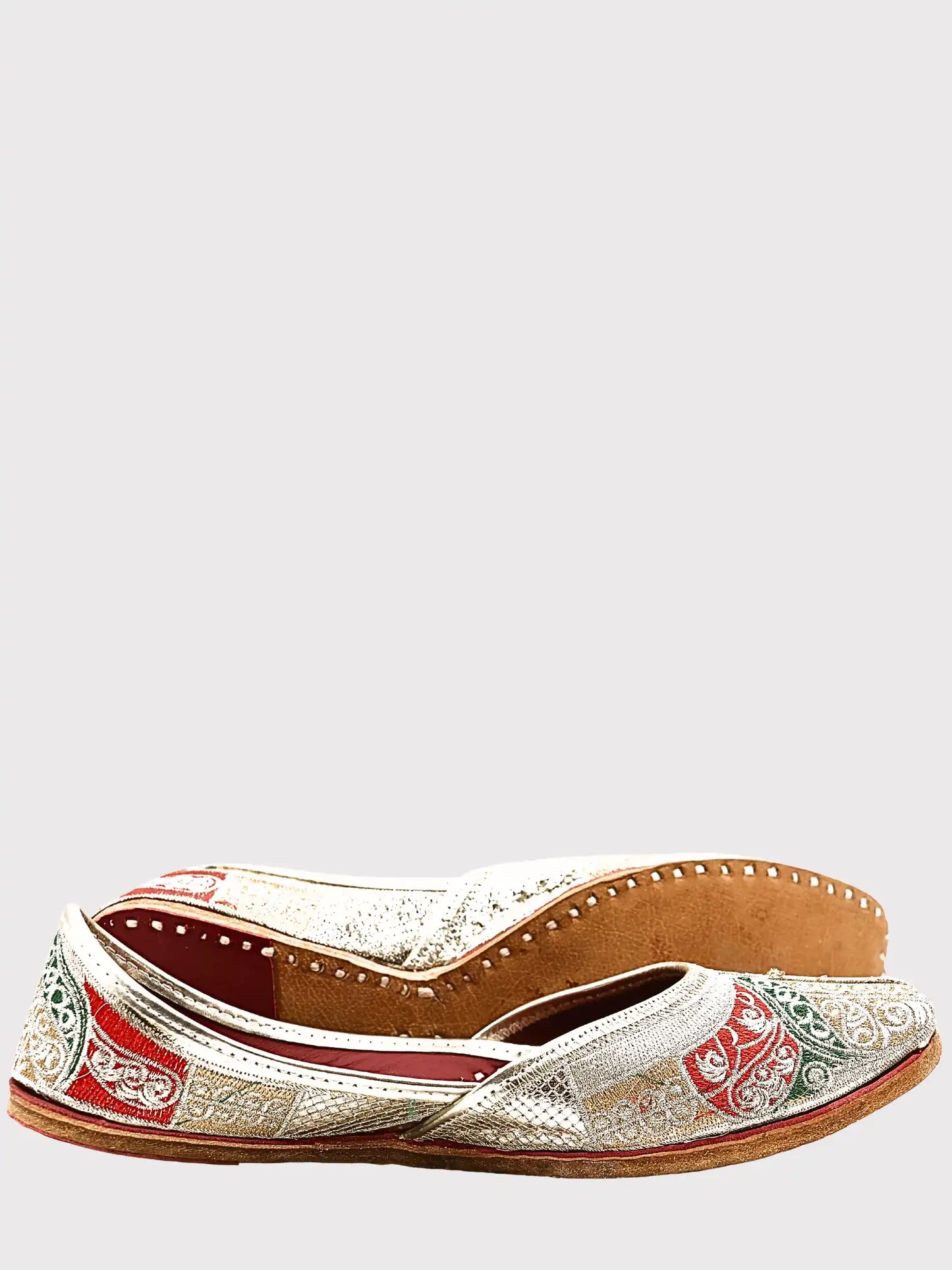 MEHNIRA ZARI Beaded Jutti