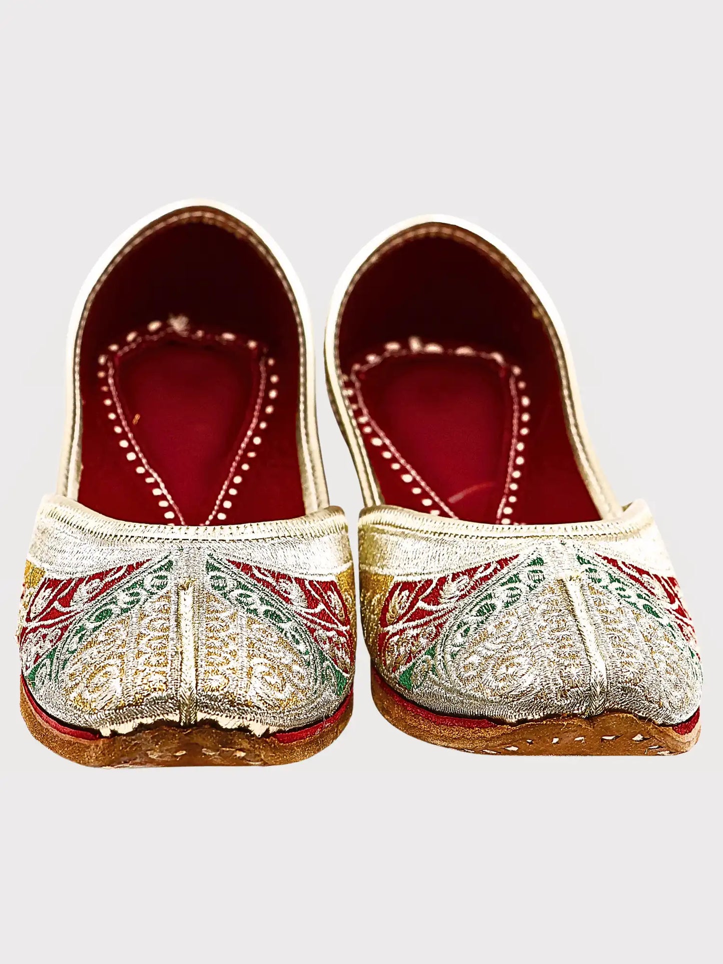 MEHNIRA ZARI Beaded Jutti
