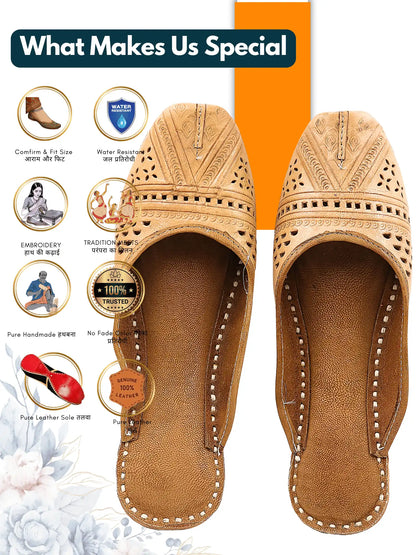 Taarnoor Rustic Leather Slipper