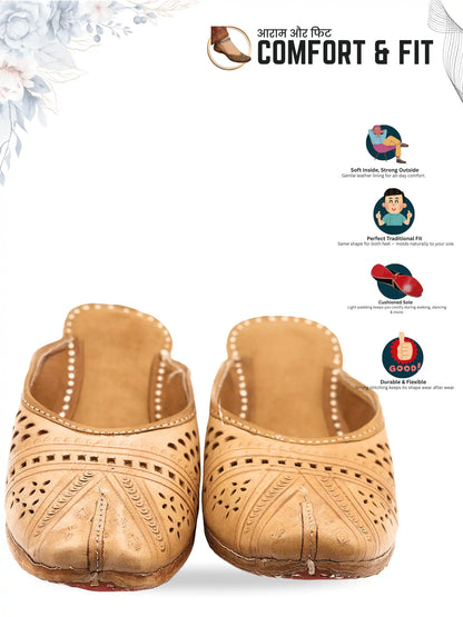 Taarnoor Rustic Leather Slipper