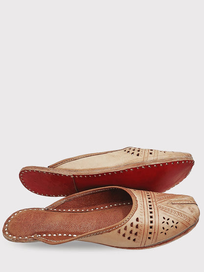 Taarnoor Rustic Leather Slipper
