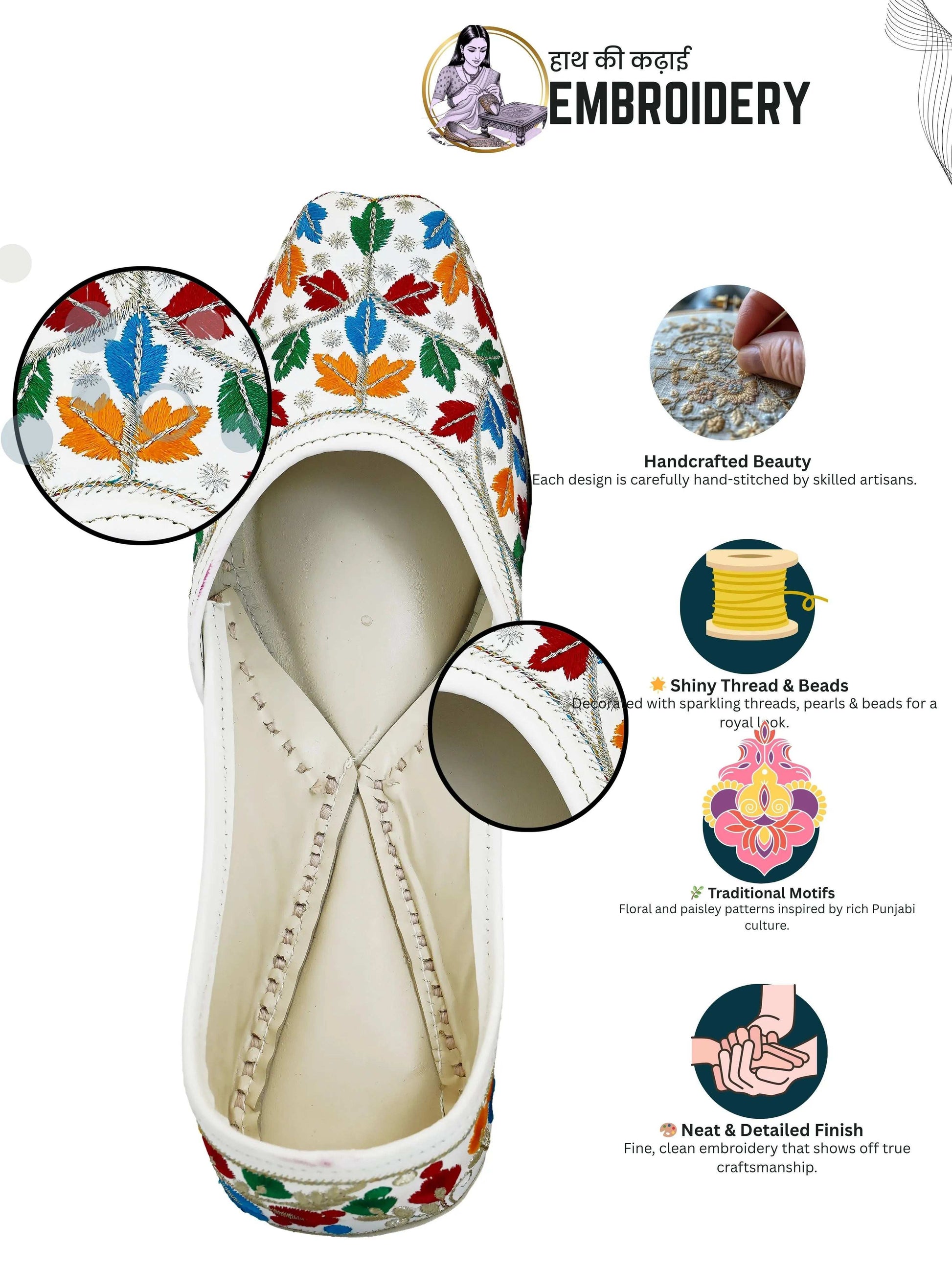 ZOHRIKA™ WhiteFloral