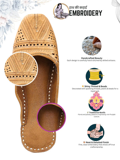 Taarnoor Rustic Leather Slipper