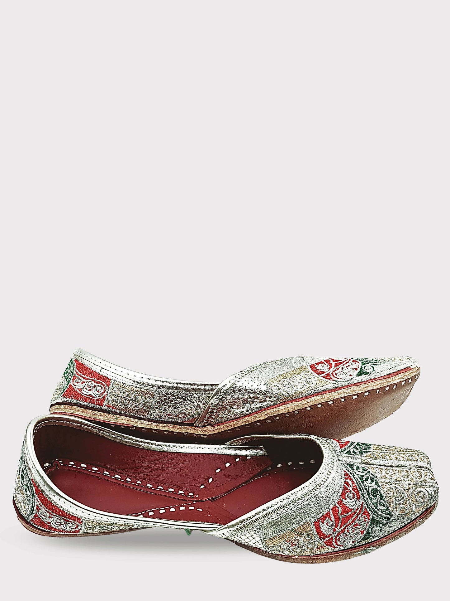 MEHNIRA ZARI Beaded Jutti