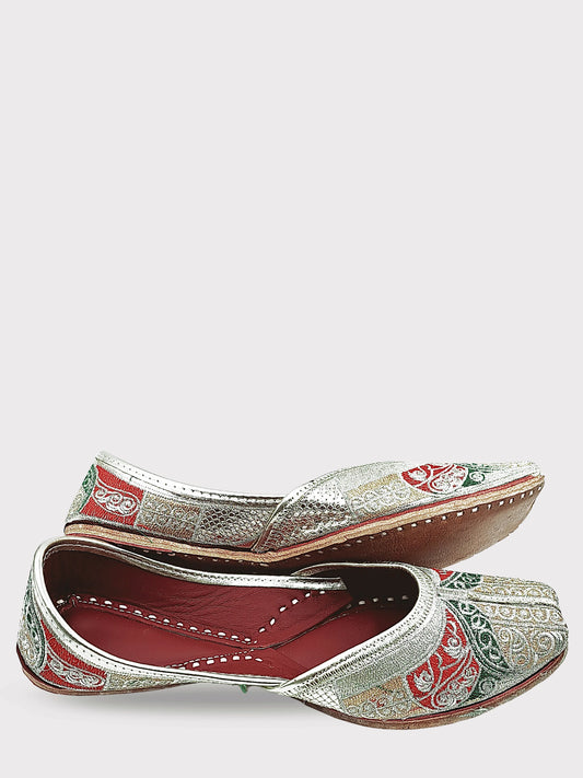 MEHNIRA ZARI Beaded Jutti