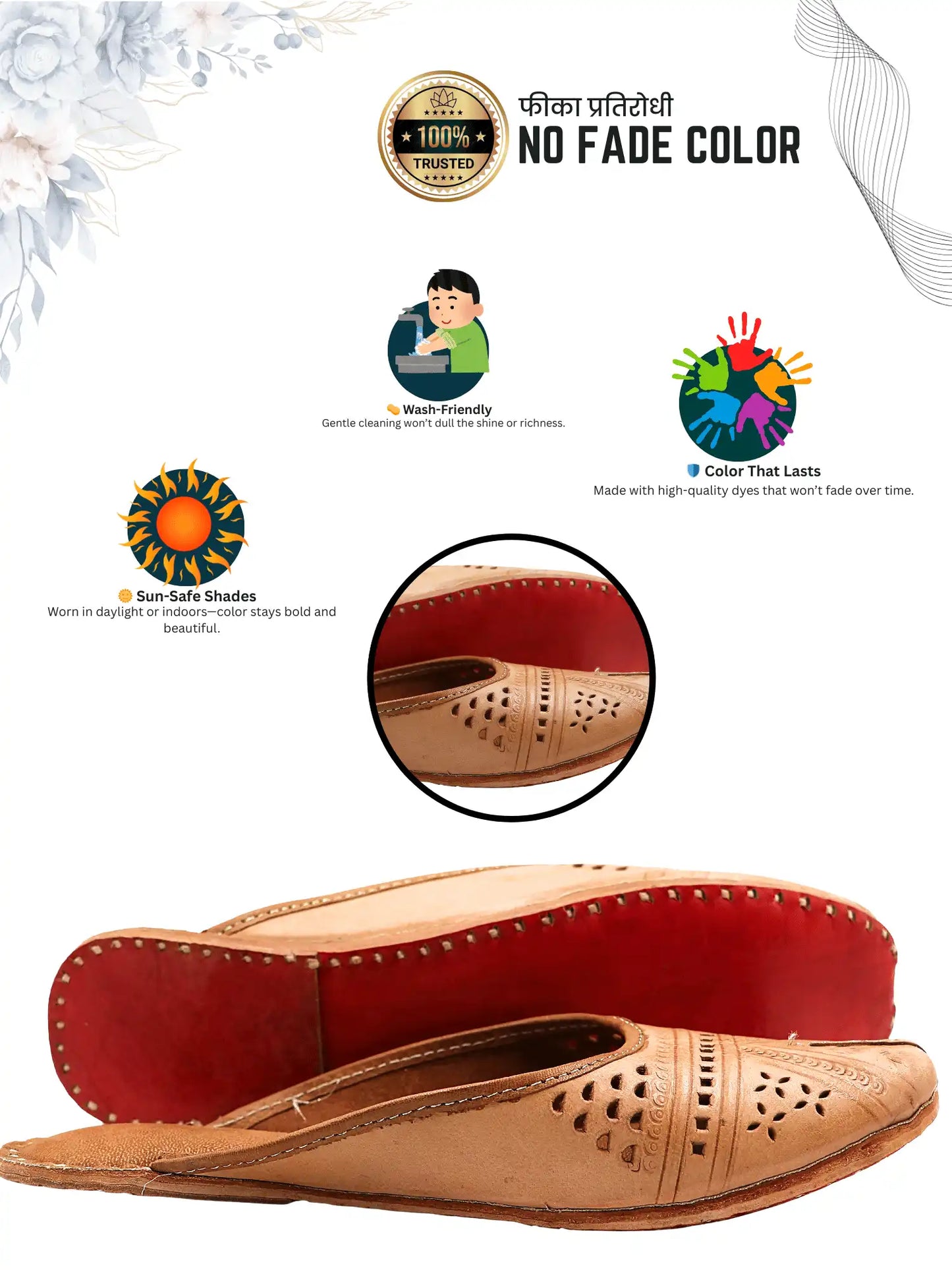 Taarnoor Rustic Leather Slipper