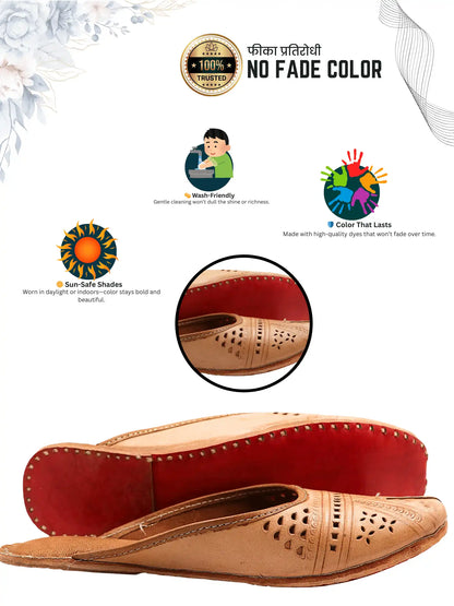 Taarnoor Rustic Leather Slipper